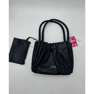 TRINA TURK Gathered Tote/Shoulder Bag W/detachable Strap•NWT MSRP $98